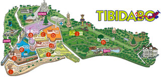 Tibidabo Map